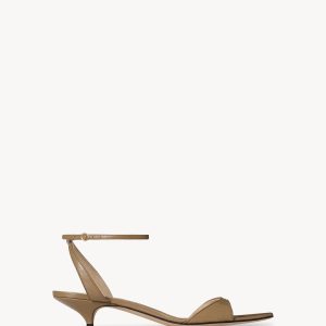 Vika Ankle Strap Kitten Heel