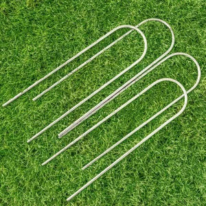 Steel 18in U-Peg Goal Anchors [Pack of 2 / 4]