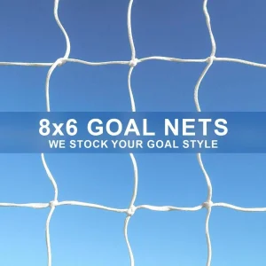 8 x 6 Replacement Football Goal Nets