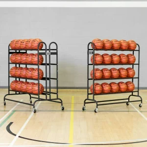 Freestanding Portable Sports Ball Trolley [20/40 Balls]