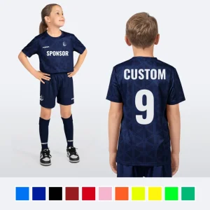 Custom FORZA Kids' Geo Football Kits [Shirts/Shorts/Socks]