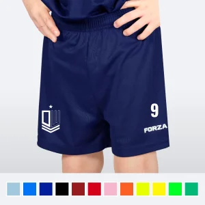 Custom FORZA Kids’/Junior Geo Football Shorts [Ages 5-14]
