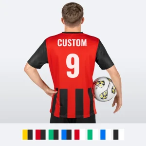 Custom FORZA Men's Striped Football Shirts [XS-XXL]