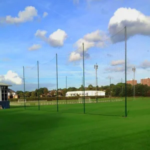 Ball Stop Net & Post System [12/20/26ft High] - Removable