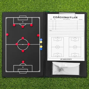FORZA A4 Magnetic Football Coaches Tactics Folder