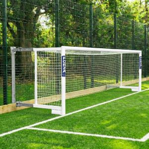FORZA Alu110 Fold-To-Fence/Wall Football Goal Posts [GEN 2] - 6x Sizes