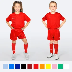FORZA Kids'/Junior Classic Short Sleeve Football Kits [Ages 5-14]