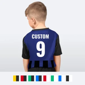 Custom FORZA Kids' Striped Football Shirts [Ages 5-14]