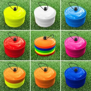 FORZA Near Flat Training Marker Cones [Pack of 50]