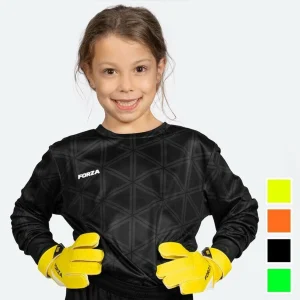 FORZA Kids' Goalkeeper Long Sleeve Shirts [Ages 5-14]
