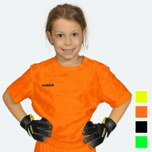 FORZA Kids' Goalkeeper Short Sleeve Shirts [Ages 5-14]