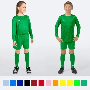 FORZA Kids'/Junior Geo Long Sleeve Football Kits [Ages 5-14]