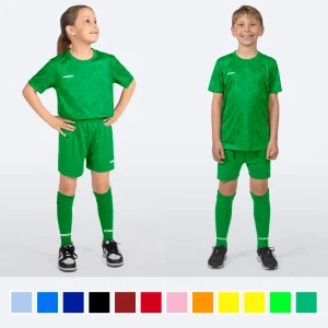 FORZA Kids'/Junior Geo Short Sleeve Football Kits [Ages 5-14]