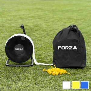 FORZA 100m Pitch Line Marking Tape [White/Yellow/Blue]