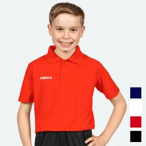 FORZA Junior Boys’ Sports Polo Shirts [5x Sizes]