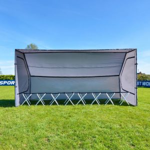 Football Team Shelter & 8 Seat Bench Package