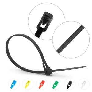 Reusable Cable Ties [200mm x 5mm] - Pack of 100