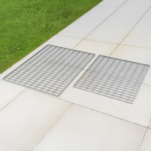 Galvanised Steel Foot Grate [2 Sizes]