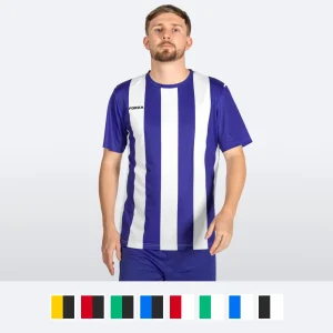 FORZA Men’s Striped Short Sleeve Football Shirts [XS-XXL]