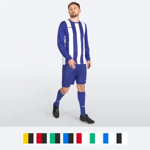 FORZA Men’s Striped Long Sleeve Football Kits [XS-XXL]