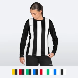 FORZA Women’s Striped Long Sleeve Football Shirts [XS-XL]